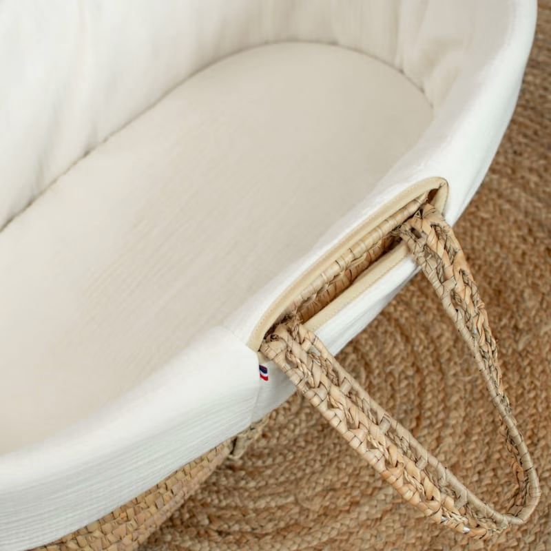 Couffin bébé matelas drap jeanne - tu (Sevira Kids) - Image 4