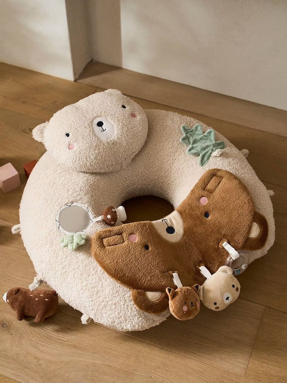 Coussin bébé des découvertes green forest (Vertbaudet) - Image 1