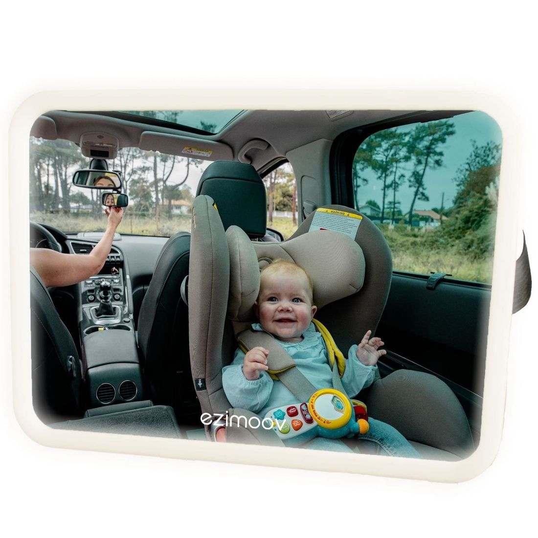 Miroir de voiture avec LED Ezi (Ezimoov) - Couverture