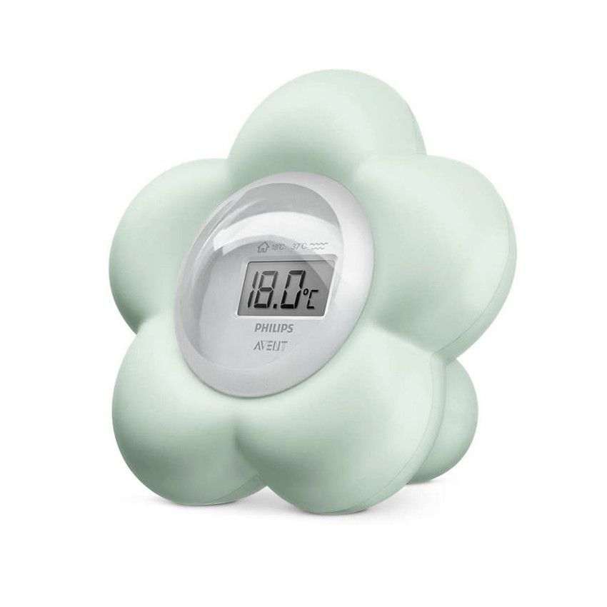 Thermomètre étanche forme fleur - Vert Mint - Mint (Avent) - Image 1