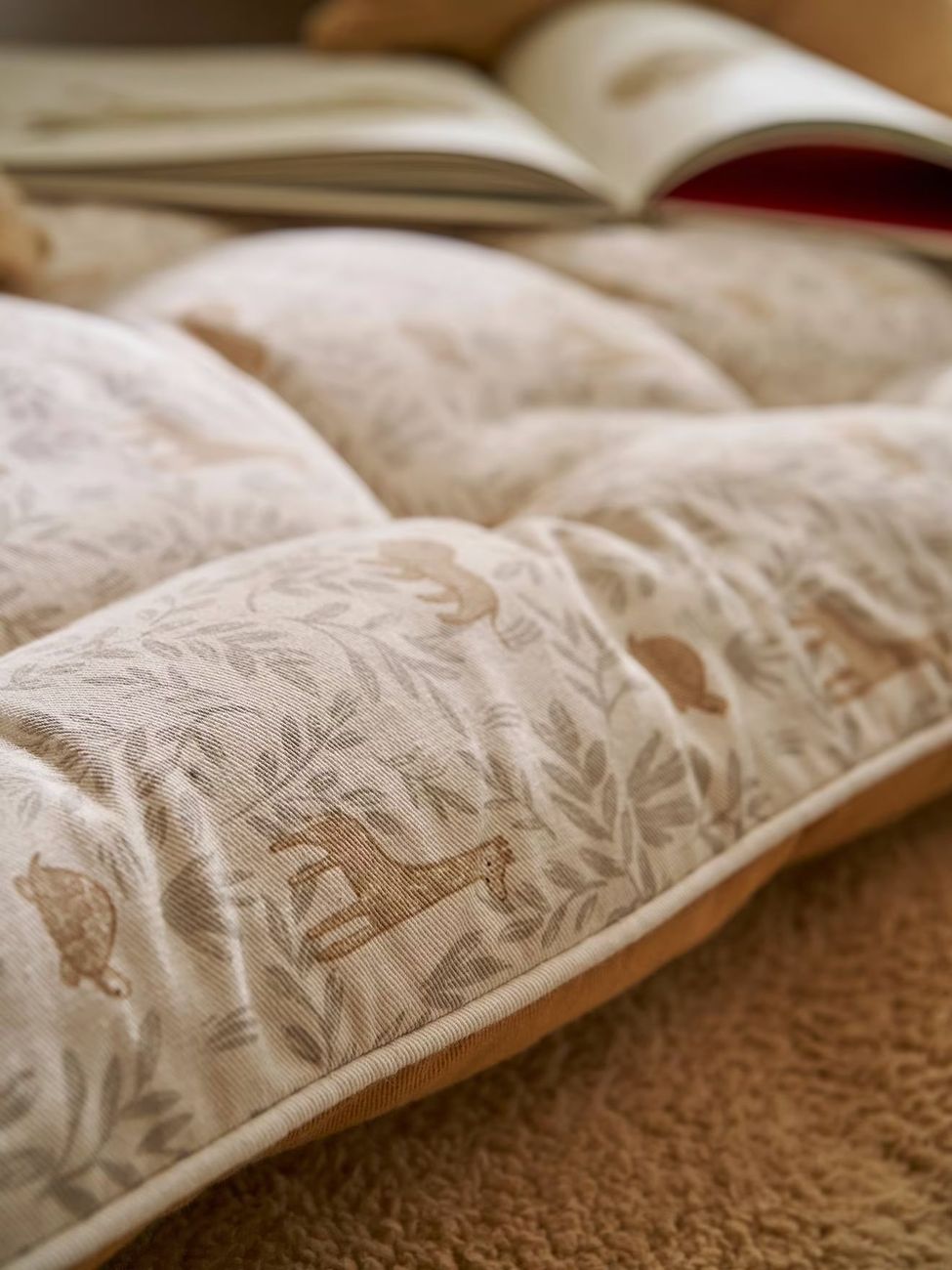 Matelas de sol Éléphant BABYLON cannelle (Vertbaudet) - Image 1