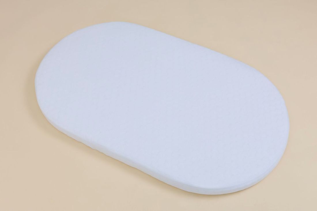 - Grand Drap Housse Imperméable pour Berceau Ovale Évolutif - Blanc (Mon Lit Cabane) - Couverture