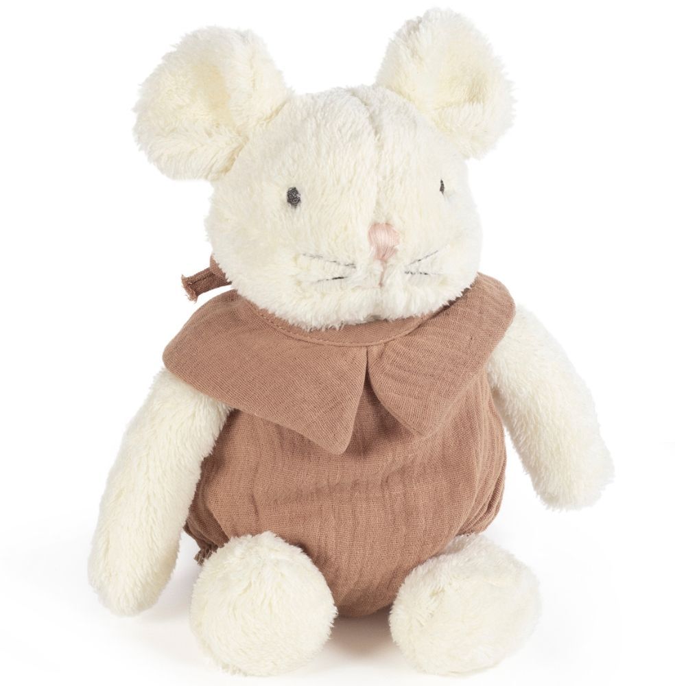 Peluche souris Poppy Cannelle (25 cm) (Walking Mum) - Image 8