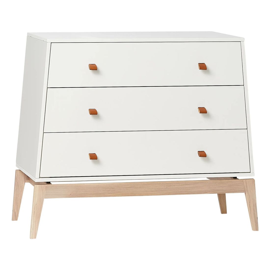 Leander - Commode Luna chêne - 3 tiroirs (Leander) - Image 1