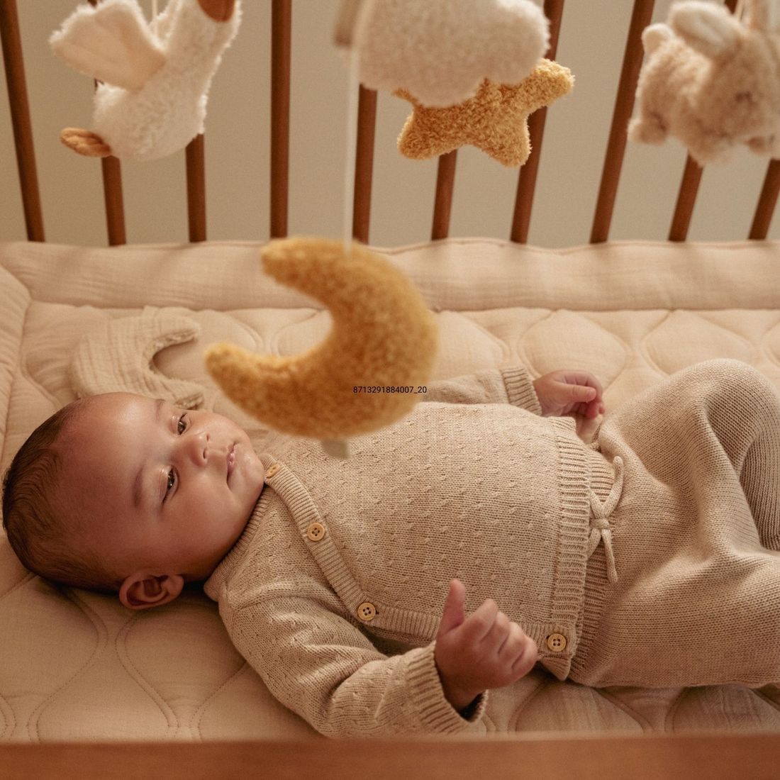 Mobile musical en bois FSC Newborn (Little Dutch) - Image 4