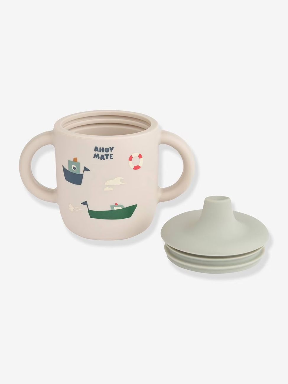 Tasse d'apprentissage Neil - sable (Liewood) - Image 1
