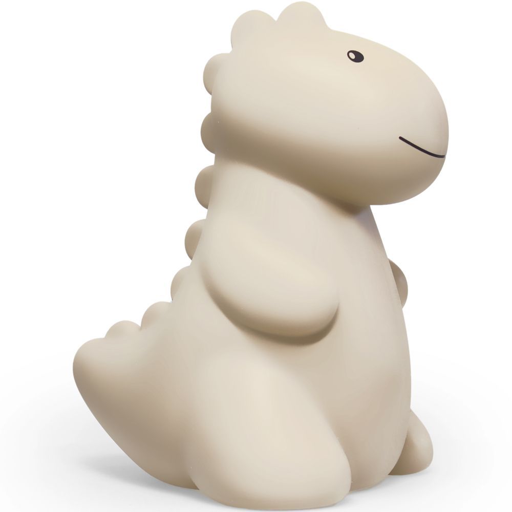 Veilleuse rechargeable Jéroom le dinosaure sable (17 cm) (Atelier Pierre Junior) - Image 1