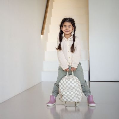 Sac à dos enfant Nostalgia Pâquerettes beige et vert (31 cm) (Kidzroom) - Image 2