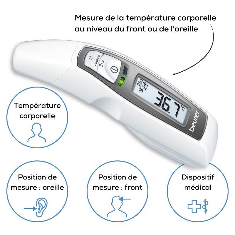 Thermomètre 2en1 - beurer - ft 65 (Beurer) - Image 1
