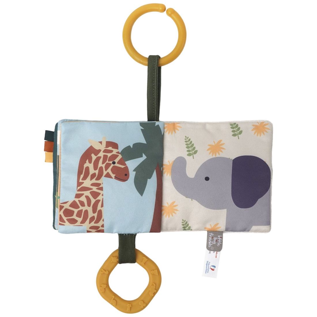Livre en tissu bébé Jungle (Little Big Friends) - Image 7