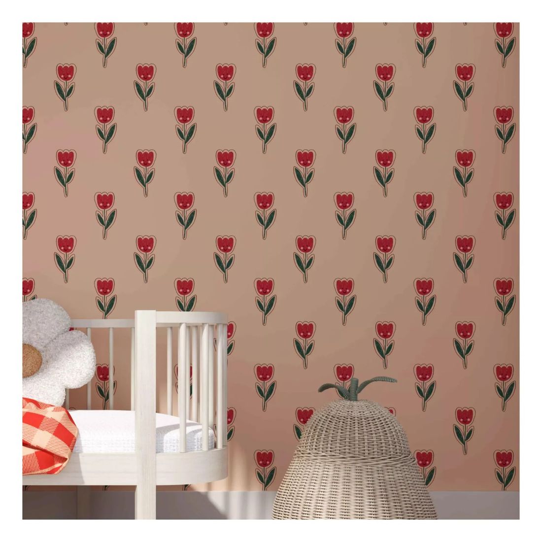 Season Paper - Papier Peint Tulipe Joyeuse (Season Paper) - Image 1