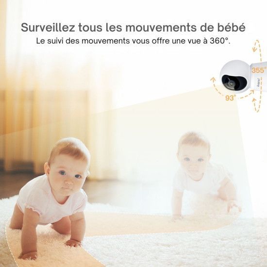 Babyphone caméra Wi-Fi Serenity (Nanny Care) - Image 5
