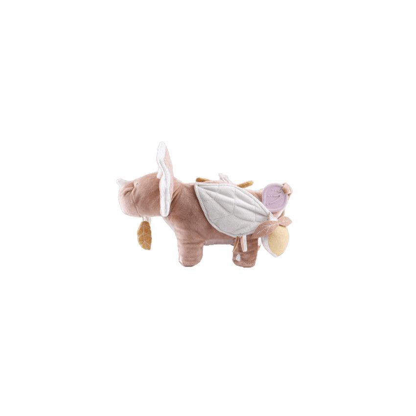 Peluche d'activités en veloudoux Popsie - Rose poudré (Noukie's) - Image 3