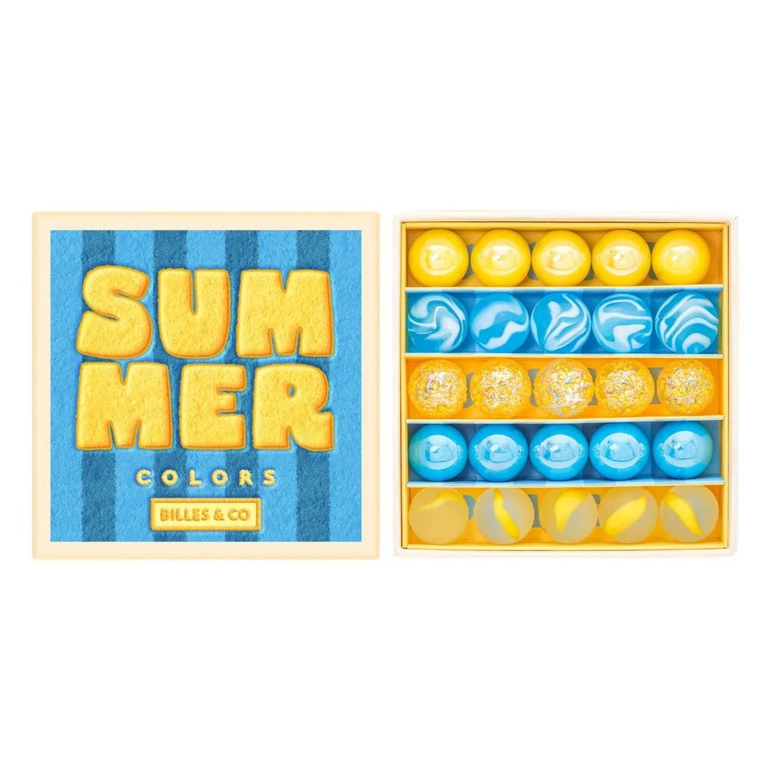 Billes & Co - Coffret Summer Serviette - 25 Billes (Billes & Co) - Couverture