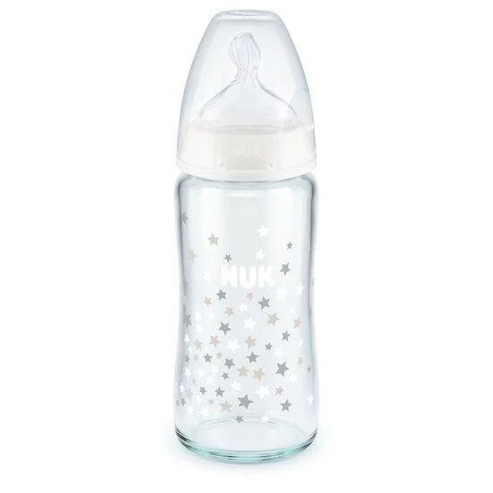 Biberon en verre First Choice Plus avec Temperature Control (Nuk) - Couverture