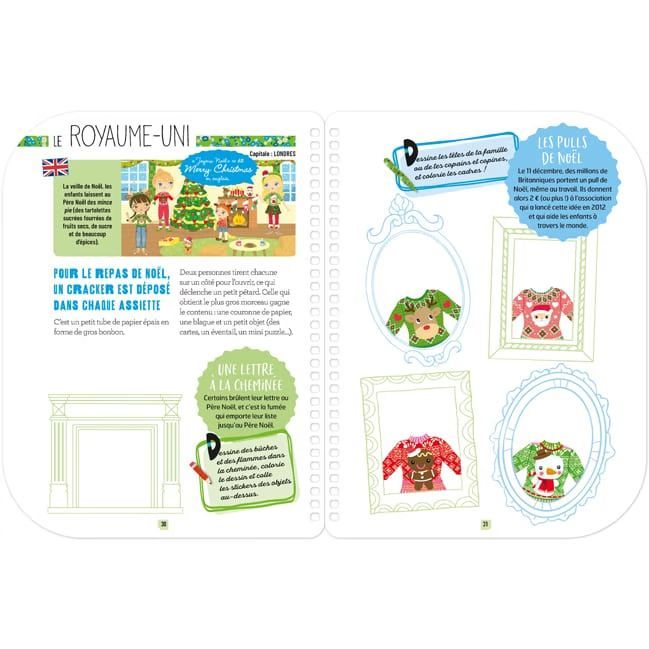 Noël autour du monde. Activités créatives 150 stickers (Play Bac) - Image 2