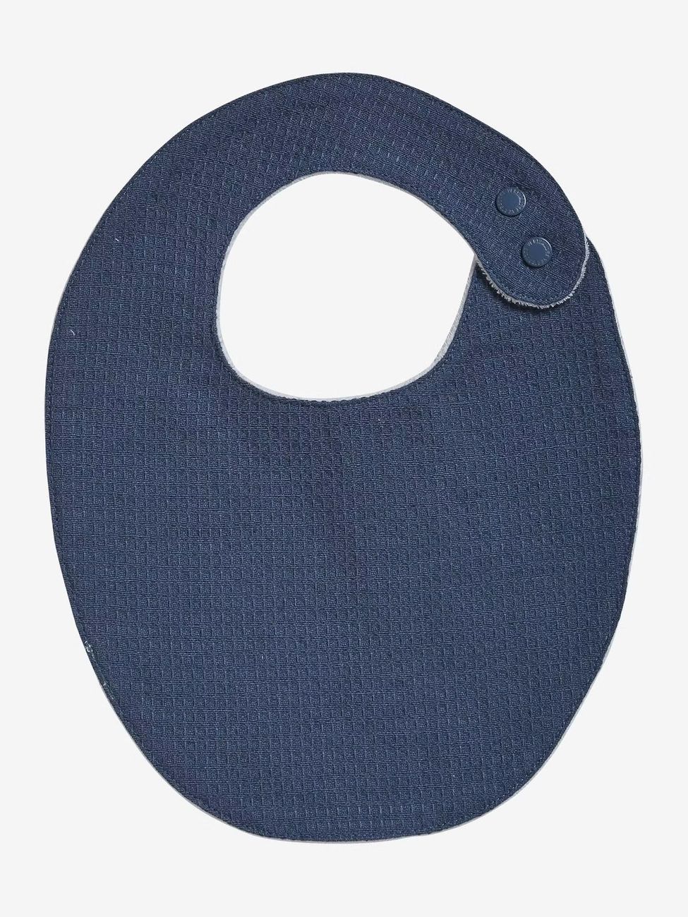 Lot 2 bavoirs naissance bleu imprimé (Vertbaudet) - Image 1