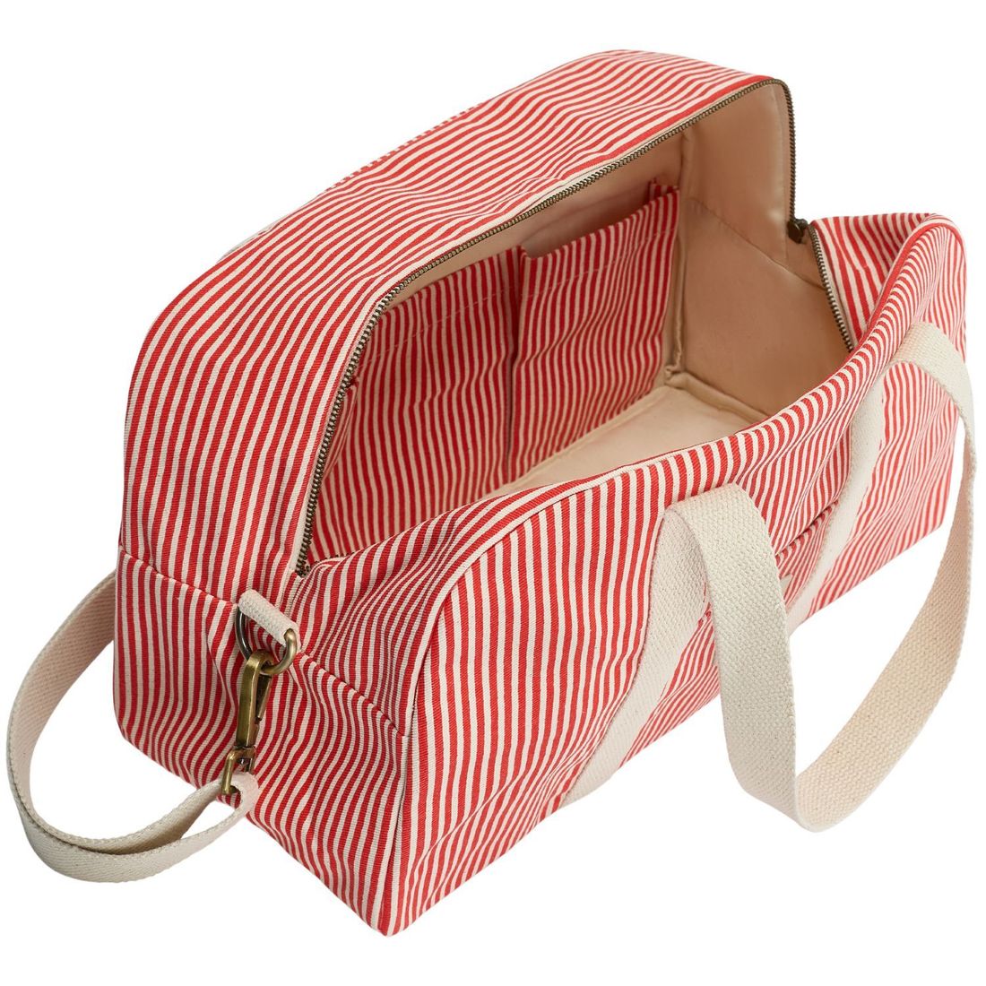 Sac à langer Charlie Rayures Fines Rouge (Hindbag) - Image 5