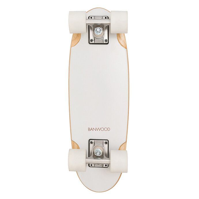 Skateboard - Blanc (Banwood) - Image 3