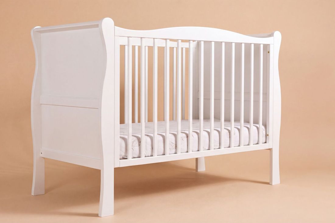 - Lit Bébé Stella 60x120 cm - Blanc - Blanc (Mon Lit Cabane) - Image 10