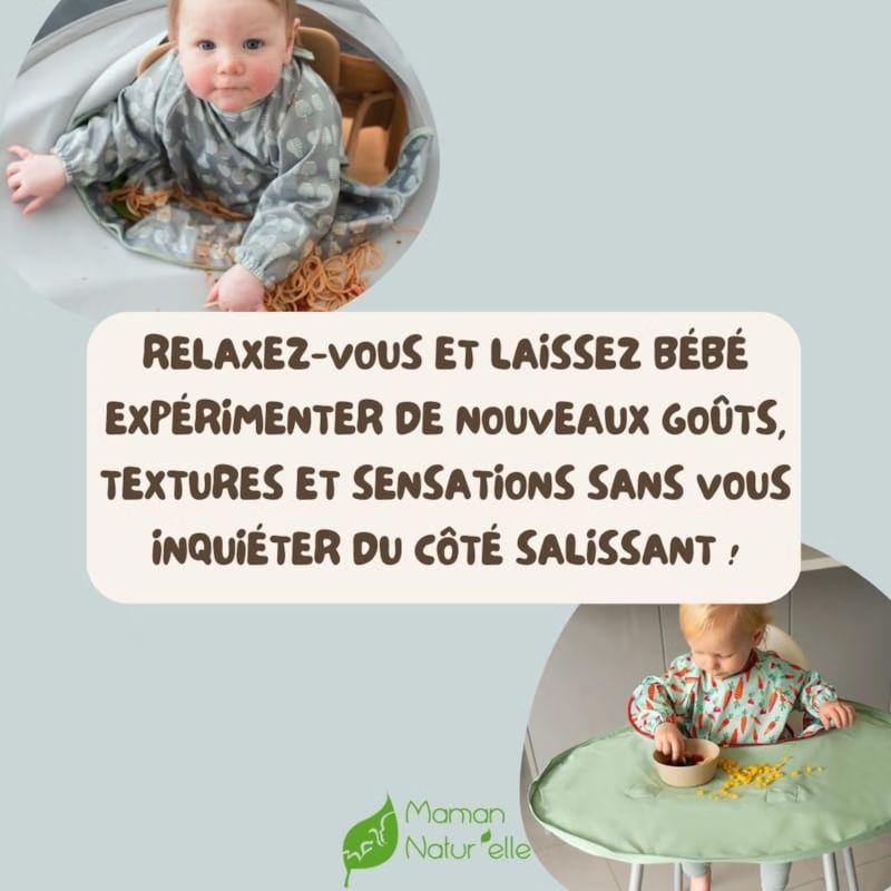 Kit bavoir et plateau transportable (TIDY TOT) - Image 3