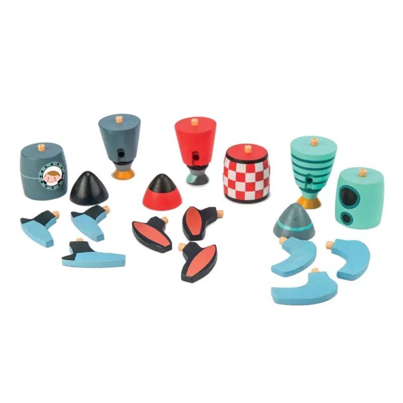 Construction de fusées (Tender Leaf Toys) - Image 2