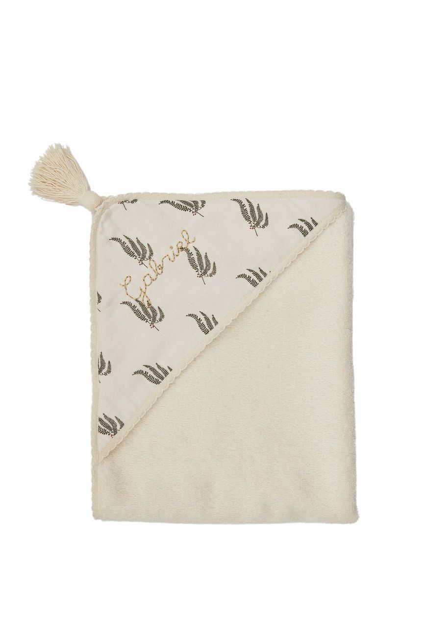 Cape de bain Fougère Vert Pin (Orso Paris) - Image 4