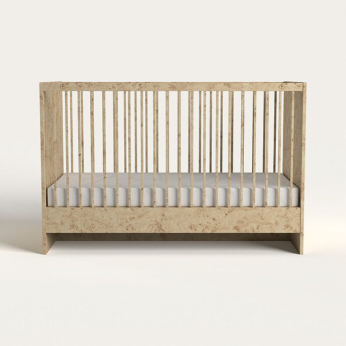 Lit Bébé Evolutif Osaka Art Déco - 140 x 70 cm (Nina Bien) - Image 2