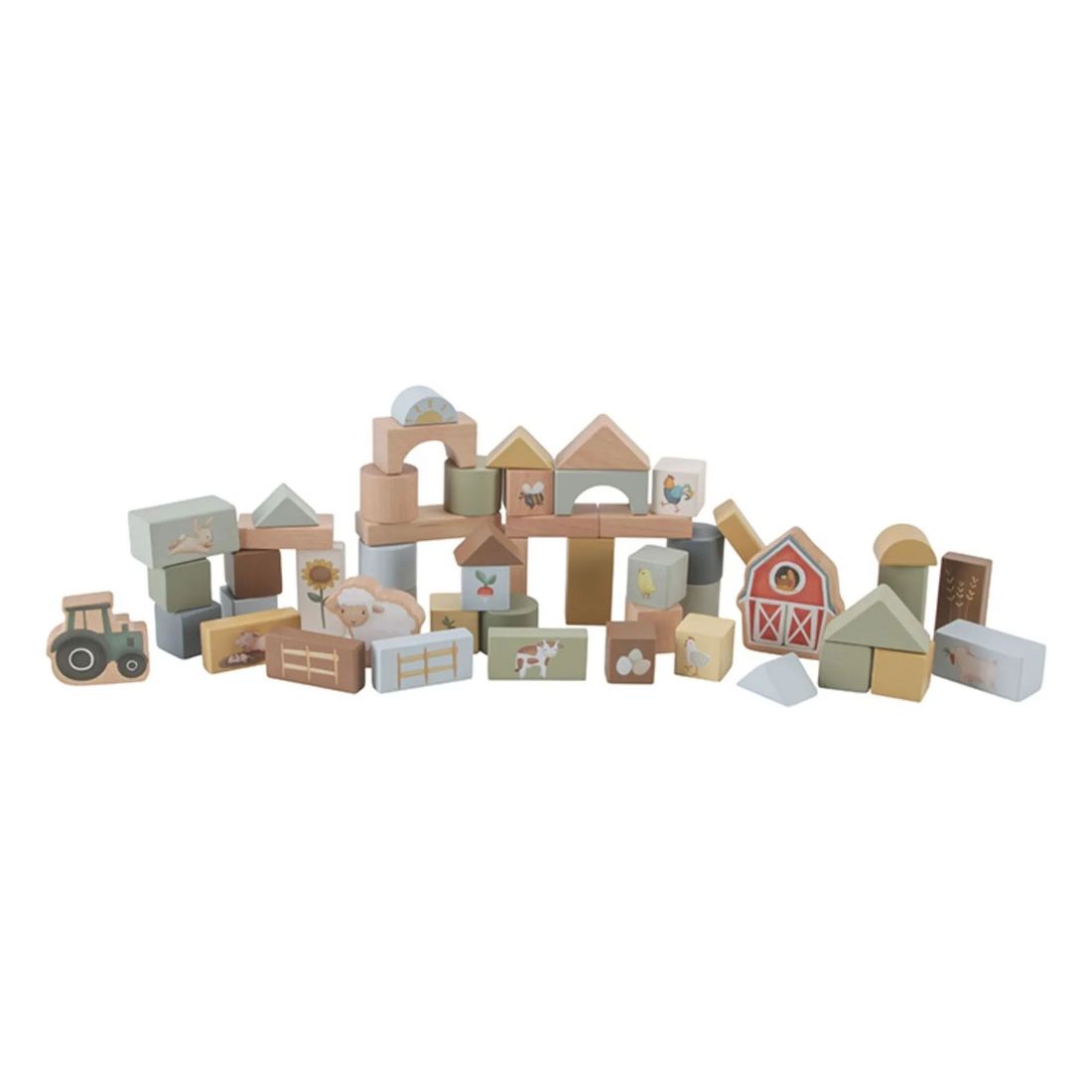 Little Dutch - Blocs de construction en bois FSC - Little Farm (Little Dutch) - Image 1