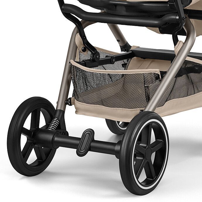 Poussette Compacte Eezy S Twist+2 Châssis Black - Dune Grey (Cybex) - Image 6