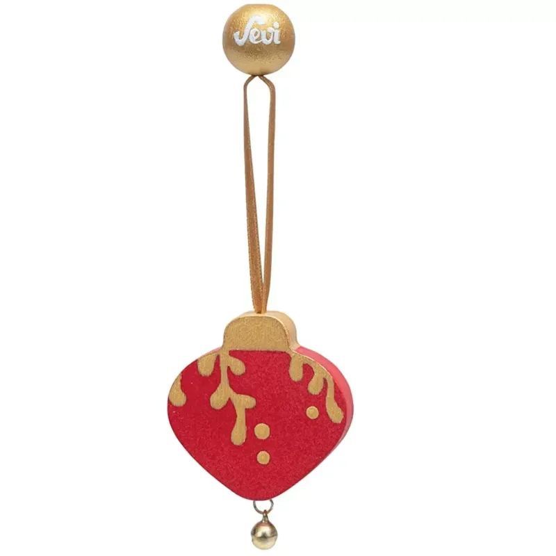 Set déco noël rouges 3 pcs (Sevi) - Image 3
