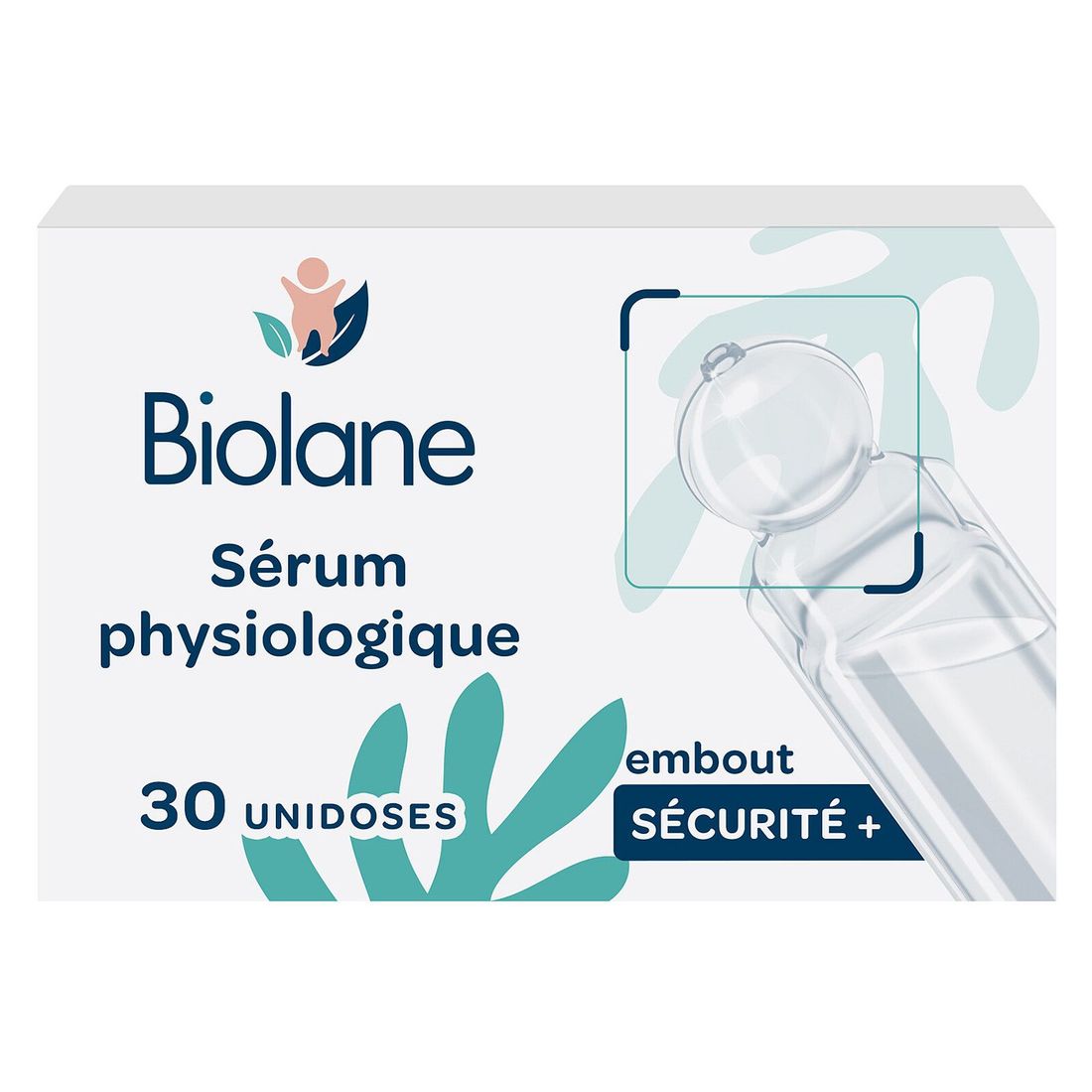 Lot de 30 Unidoses de Sérum Physiologique - 5 ml (Biolane) - Image 1