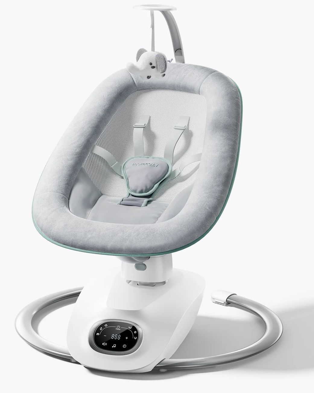 Balancelle Bébé Électrique 3D Momcozy CocoSway – Confort et Apaisement (Momcozy) - Couverture