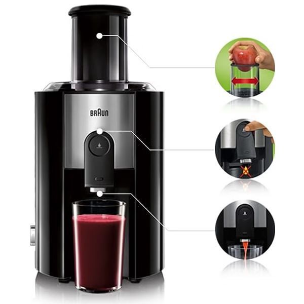 Braun centrifugeuse xl 800w noir premium (Braun) - Image 1