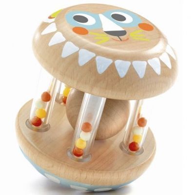 Hochet en bois BabyShaki (Djeco) - Couverture