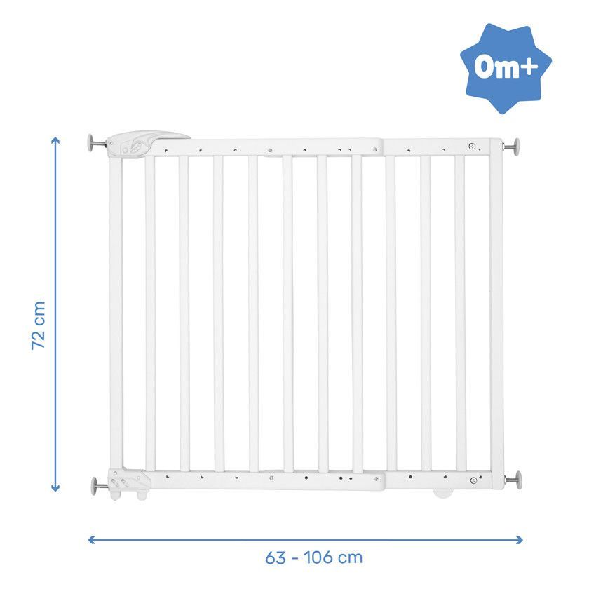 Barrière pression déco Pop ajustable - Blanc - Blanc (Badabulle) - Image 8