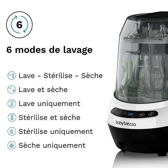 Bottle Washer Pro - All White (Baby Brezza) - Image 6