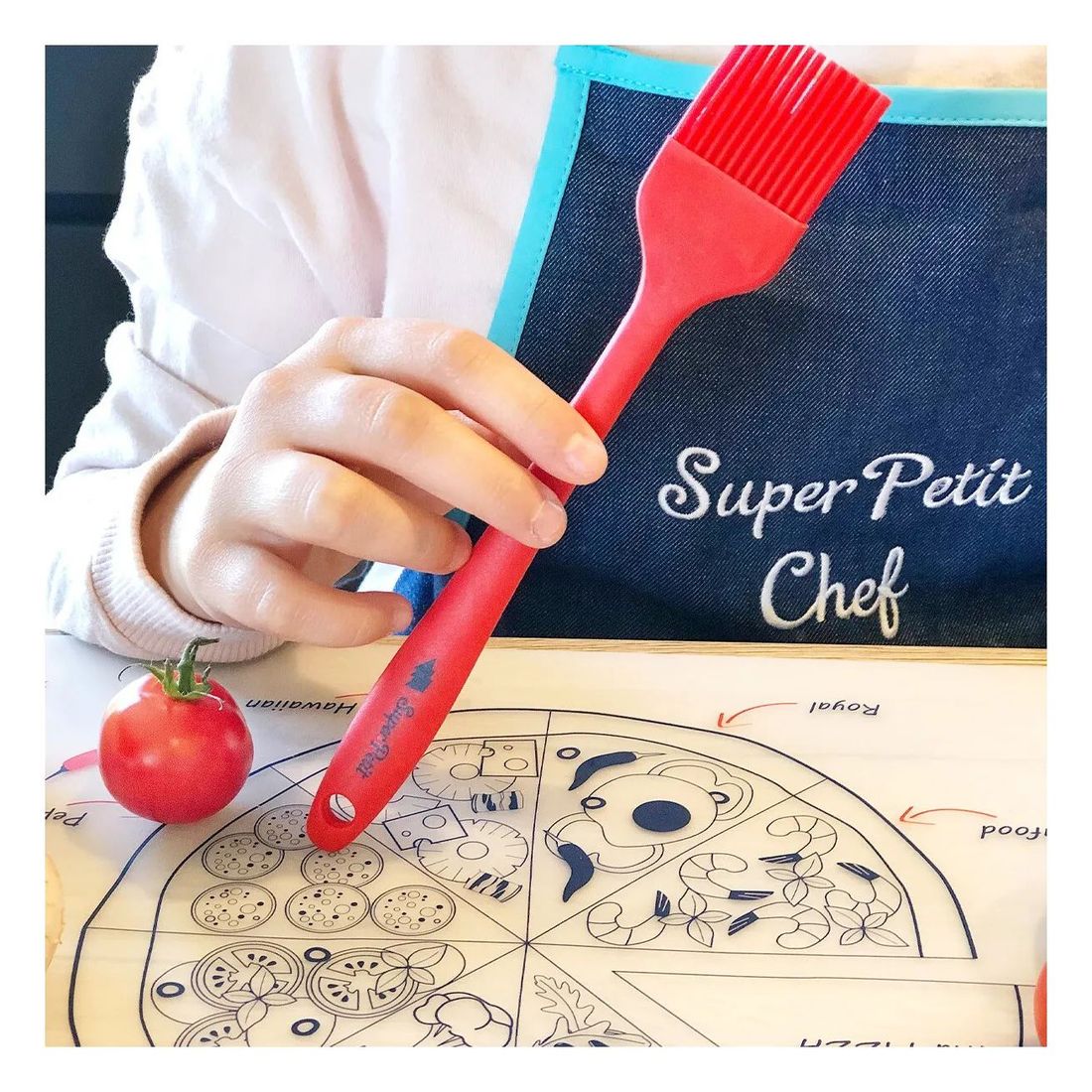 Superpetit - Set de table avec recette - Kit Pizza (Superpetit) - Image 1