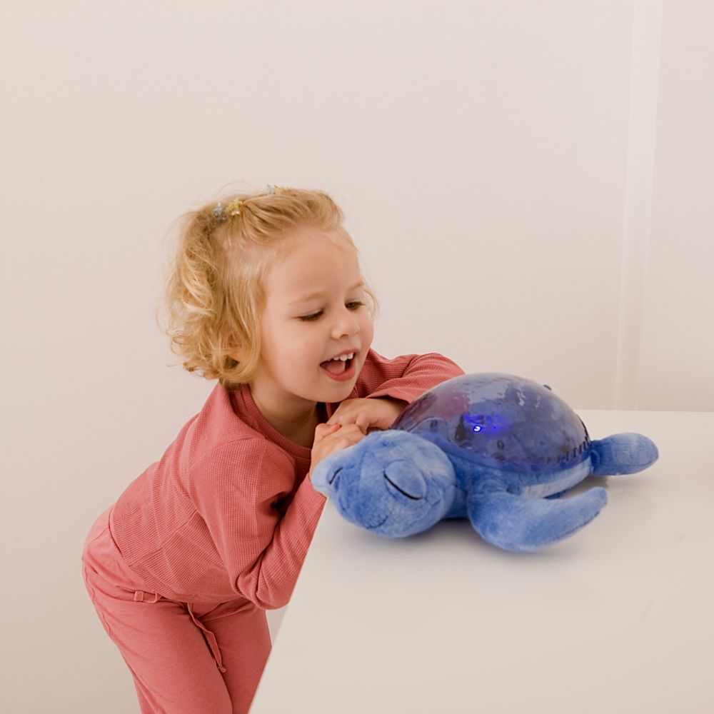 Veilleuse peluche Tranquil Turtle Océan (rechargeable) (Cloud B) - Image 3