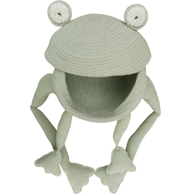 Panier de rangement Fred la grenouille (23 x 35 cm) (Lorena Canals) - Image 7