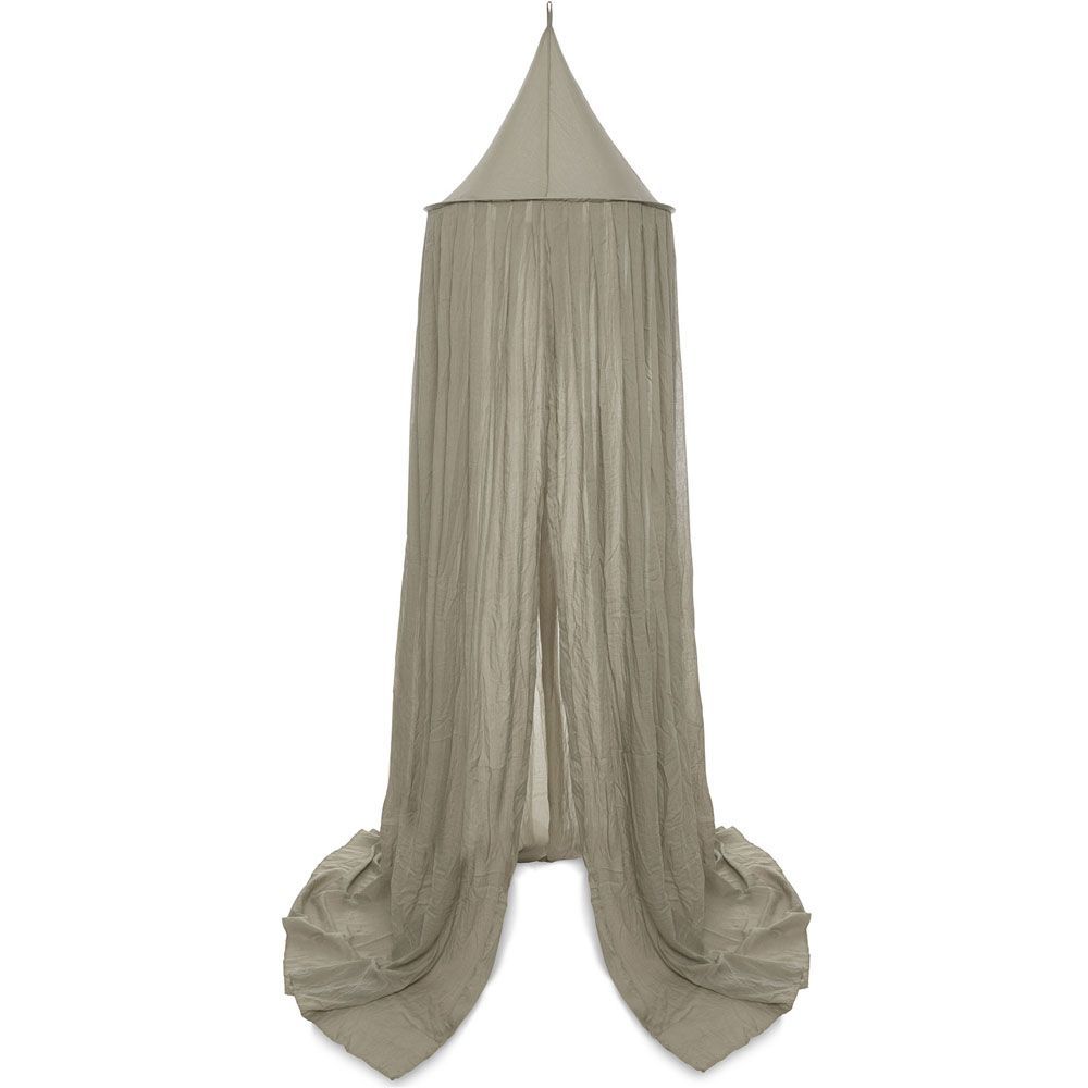 Ciel de lit vintage Olive Green (245 cm) (Jollein) - Image 1
