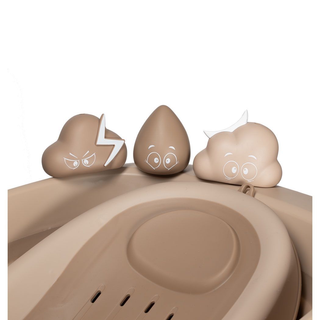 Baignoire + transat + rinceur + 6 jouets de bain (Twistshake) - Image 1