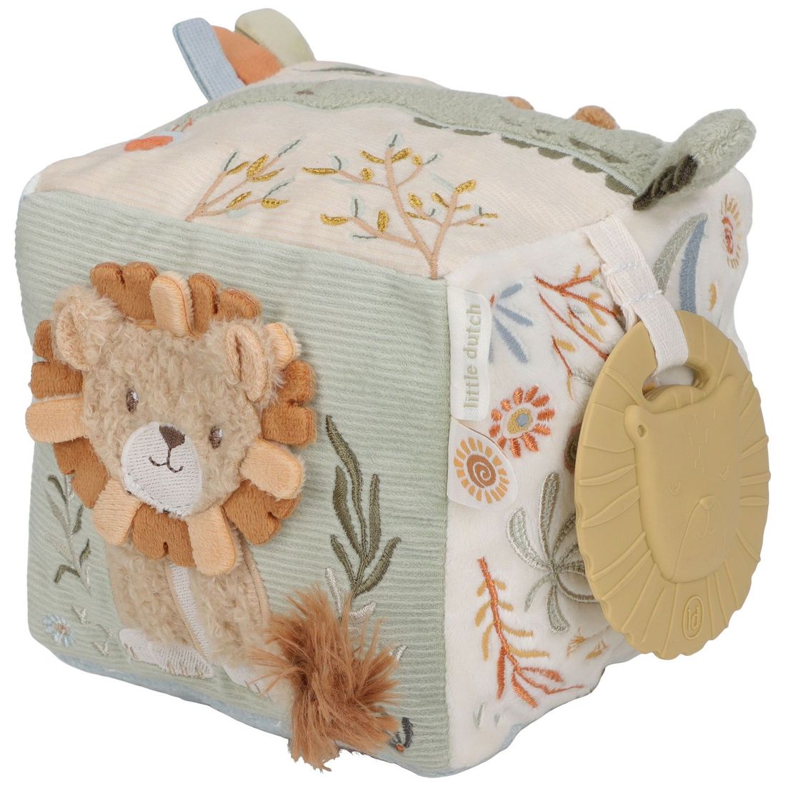 Cube d'activités soft Safari Friends (Little Dutch) - Couverture