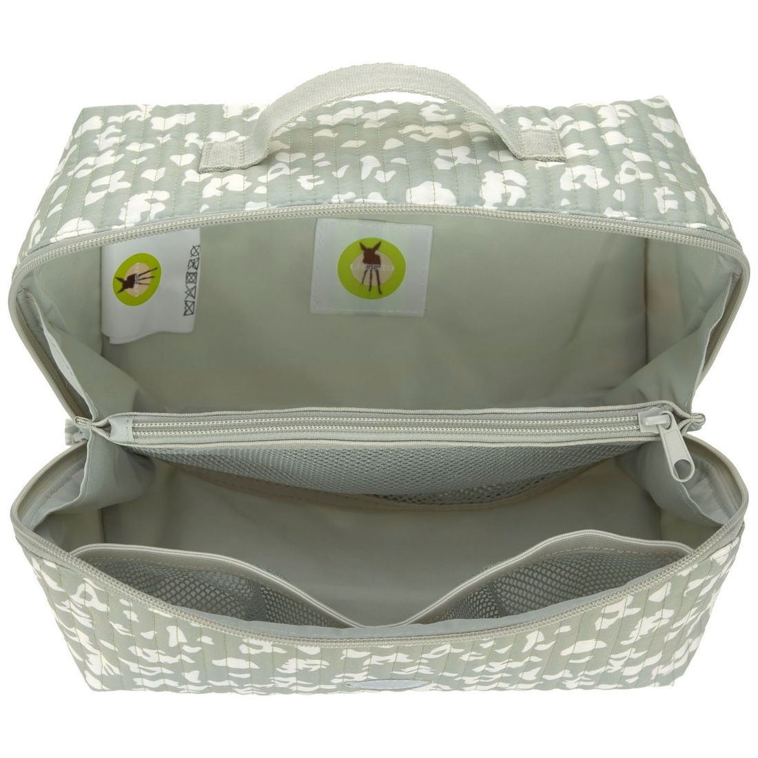 Trousse de toilette Flex Leo kaki clair (Lassig) - Image 6