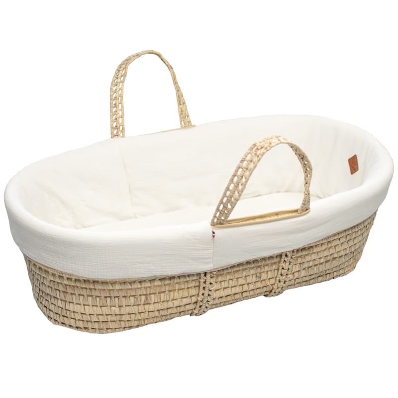Couffin bébé matelas drap jeanne - tu (Sevira Kids) - Image 1