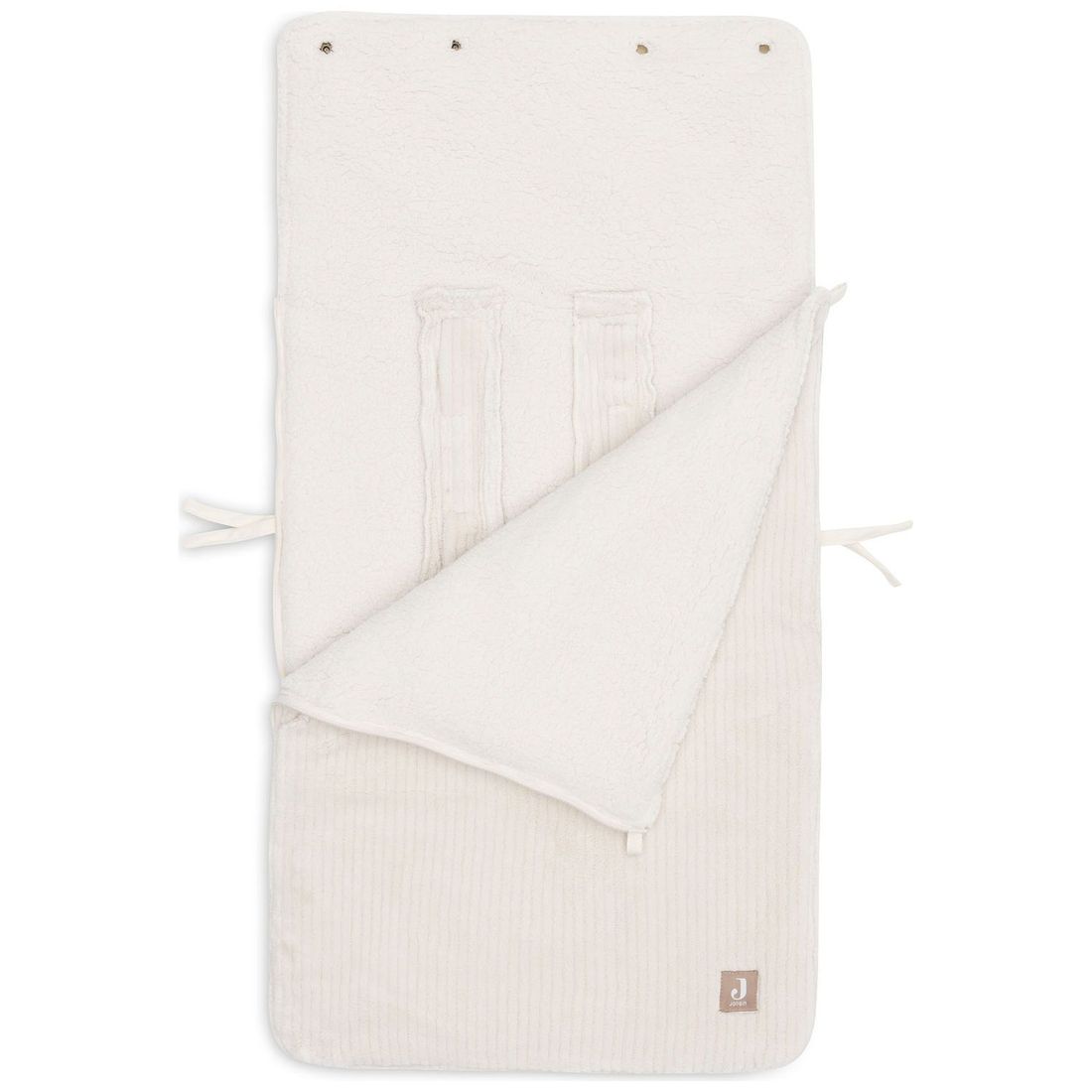 Nid d'ange passe sangle Cloudy Rib Oatmeal (groupe 0+) (Jollein) - Image 6