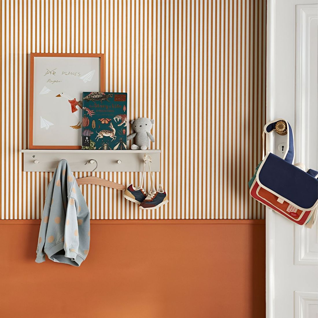 Porte manteau mural gris Star (Kid's Concept) - Image 2