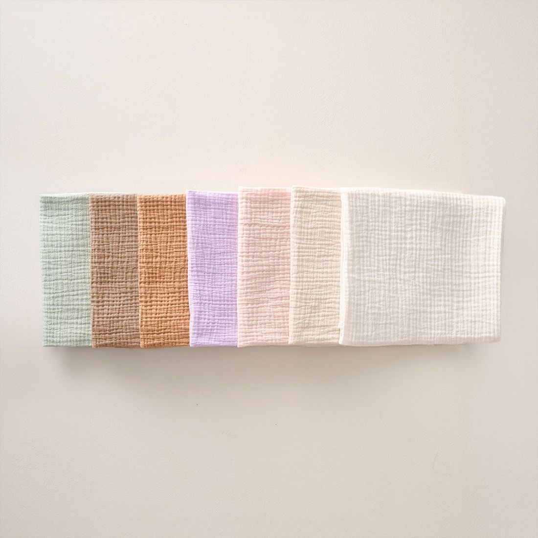 Petite Amélie Drap-housse enfant | Gaze de coton bio | Beige | 70x140 cm | Pour matelas 16 cm (Petite Amélie) - Image 3