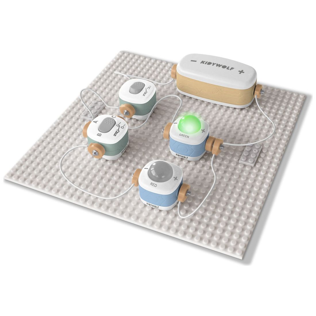 Premier kit d’électricité pour enfant KIDYELEC Starter (dès 6 ans) (Kidywolf) - Image 1