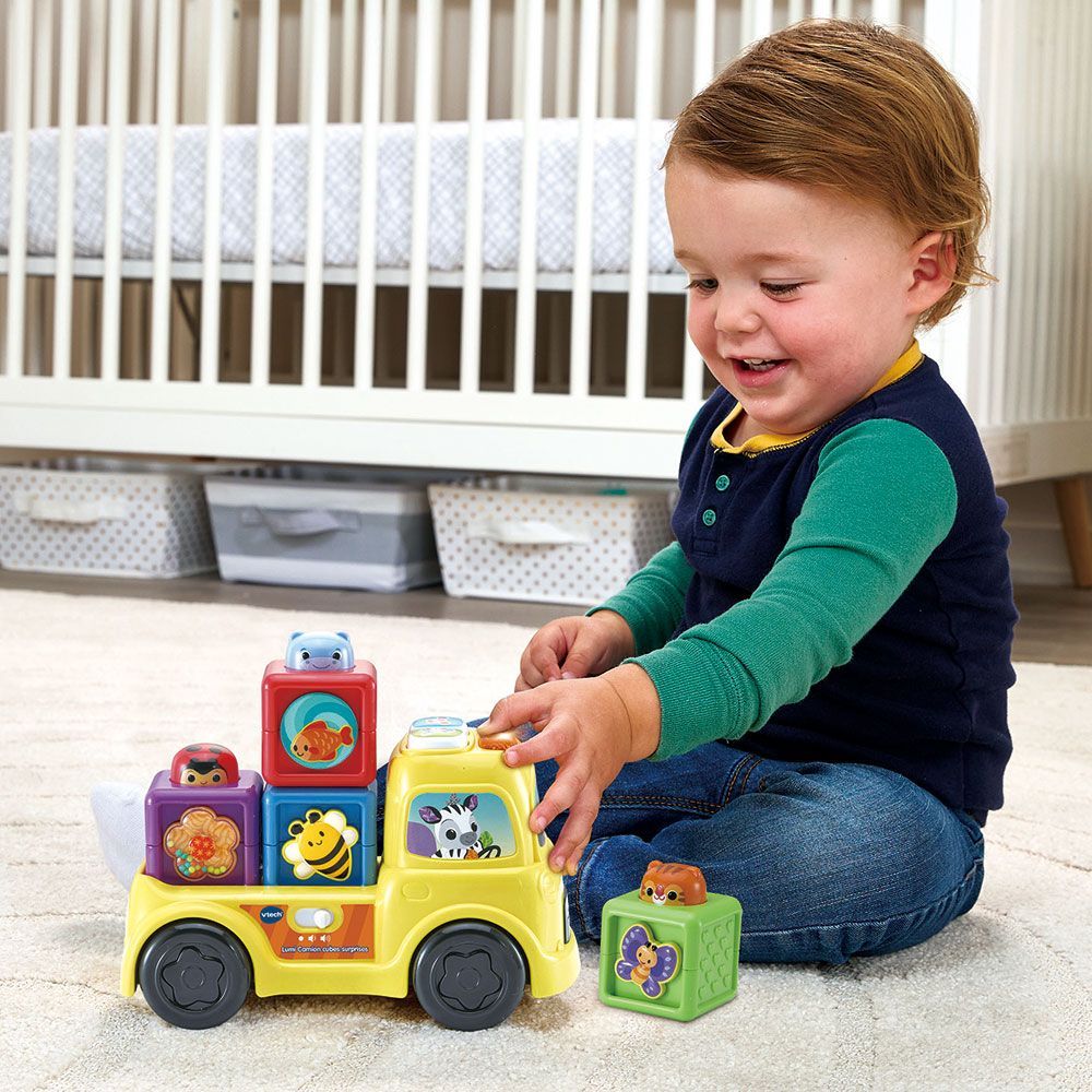 Jouet Camion Lumi cubes surprises (Vtech Baby) - Image 1